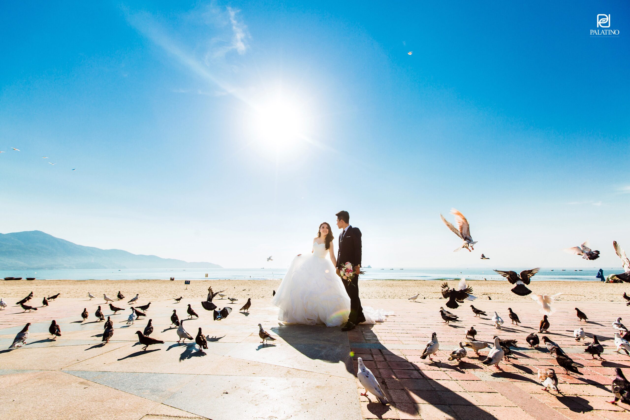 Chụp ảnh cưới với biển - TOP địa điểm lí tưởng cho bộ ảnh cưới tuyệt vời