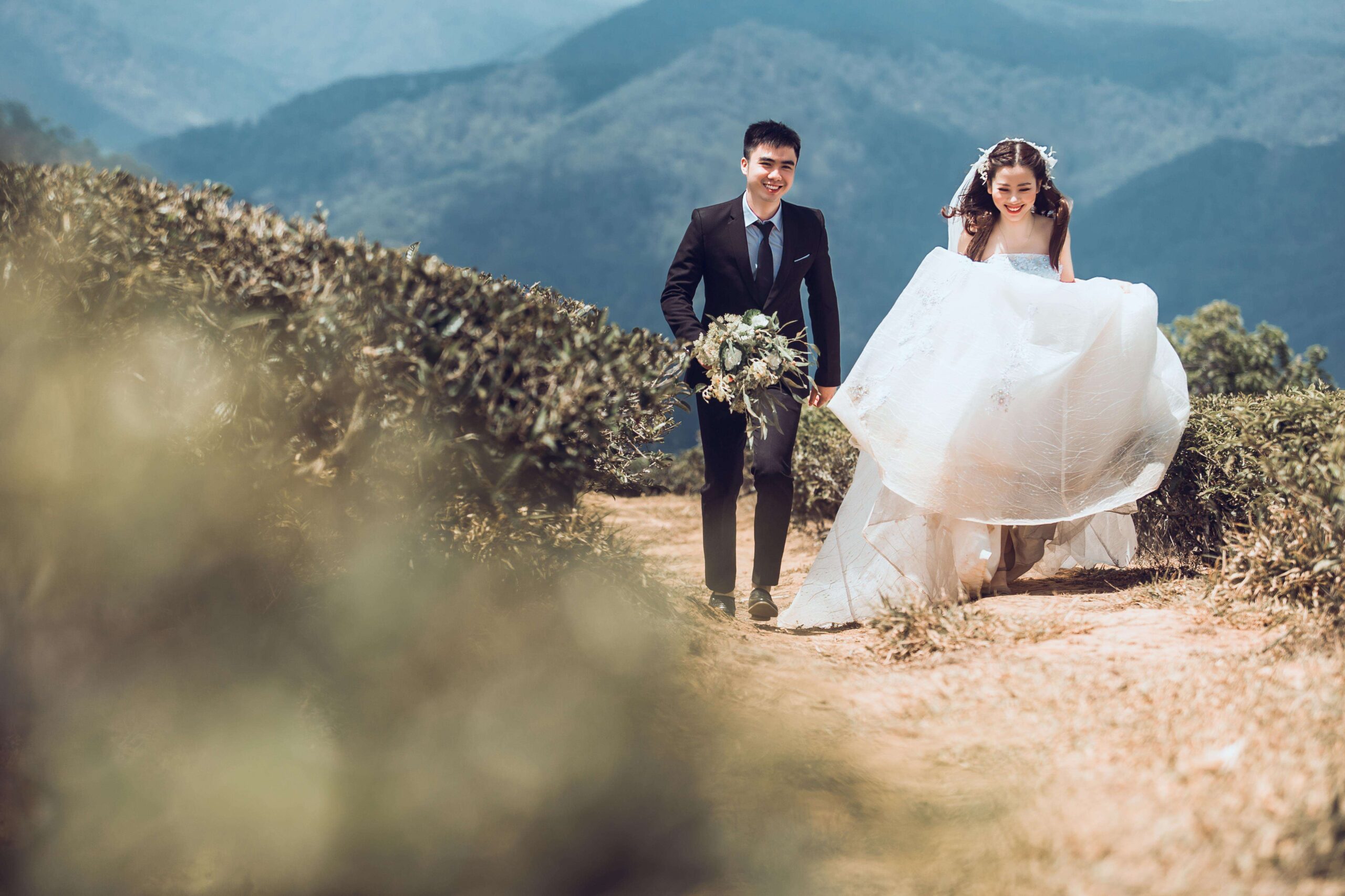 Chụp ảnh cưới ở Đà Lạt