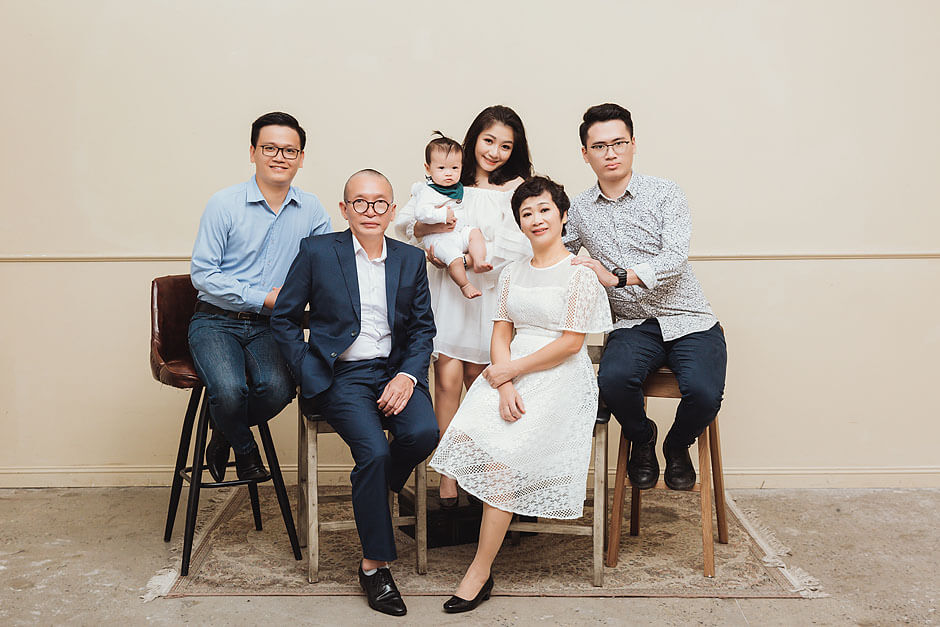 Bí quyết để có bộ ảnh gia đình kiểu Hàn Quốc đẹp