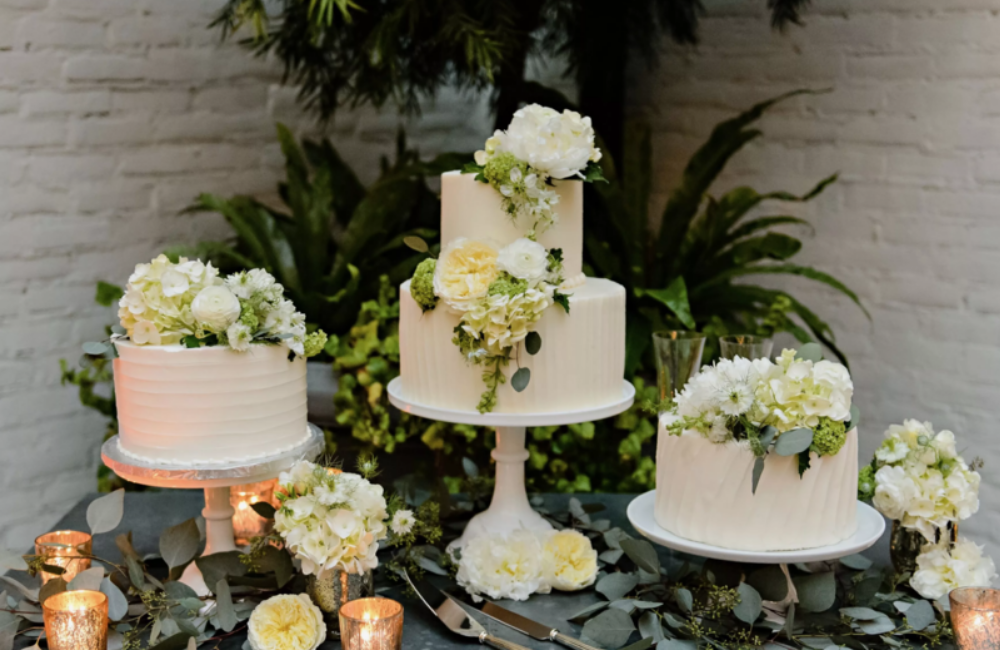 30+ Mẫu bánh kem đám cưới đẹp trang trí đơn giản sang trọng