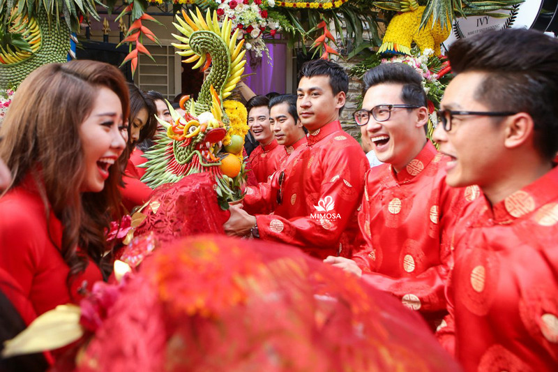 lễ vật đám hỏi ở miền trung