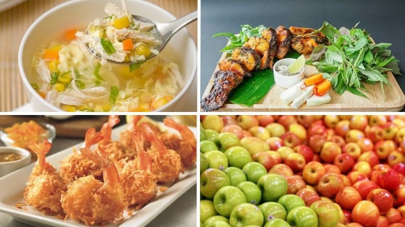 thực đơn đám cưới miền bắc