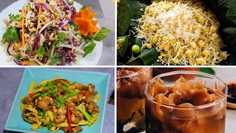 thực đơn đám cưới miền bắc