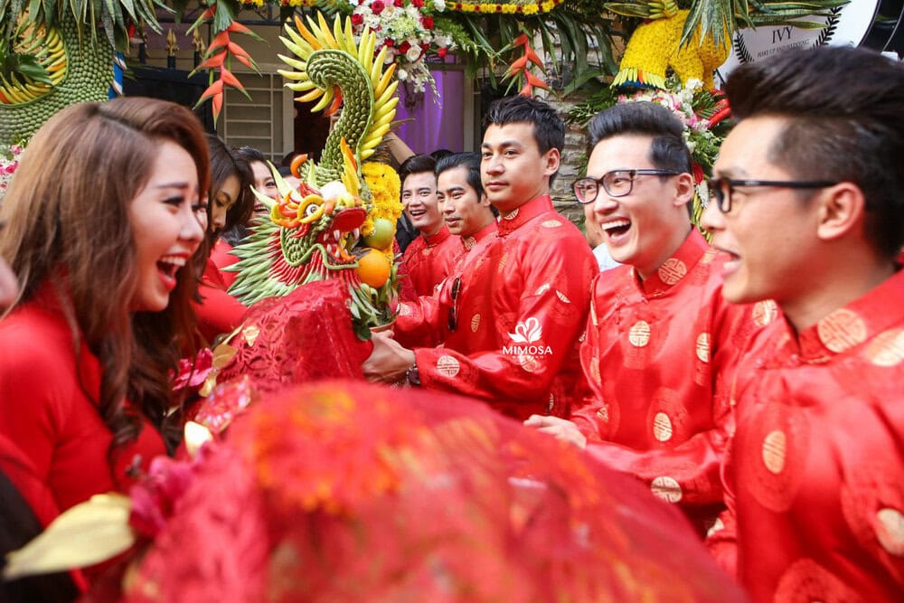 Trình tự lễ rước dâu miền Nam